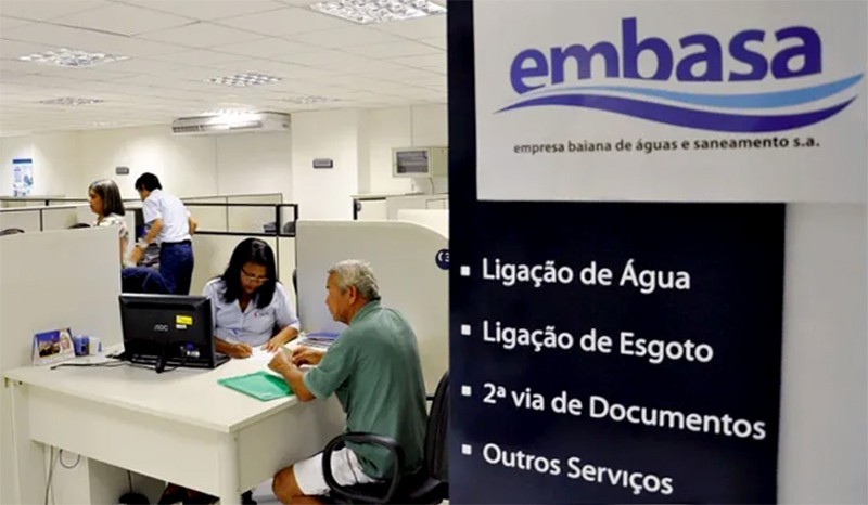 Concurso da Embasa: cartão de informação para prova de conhecimento ...